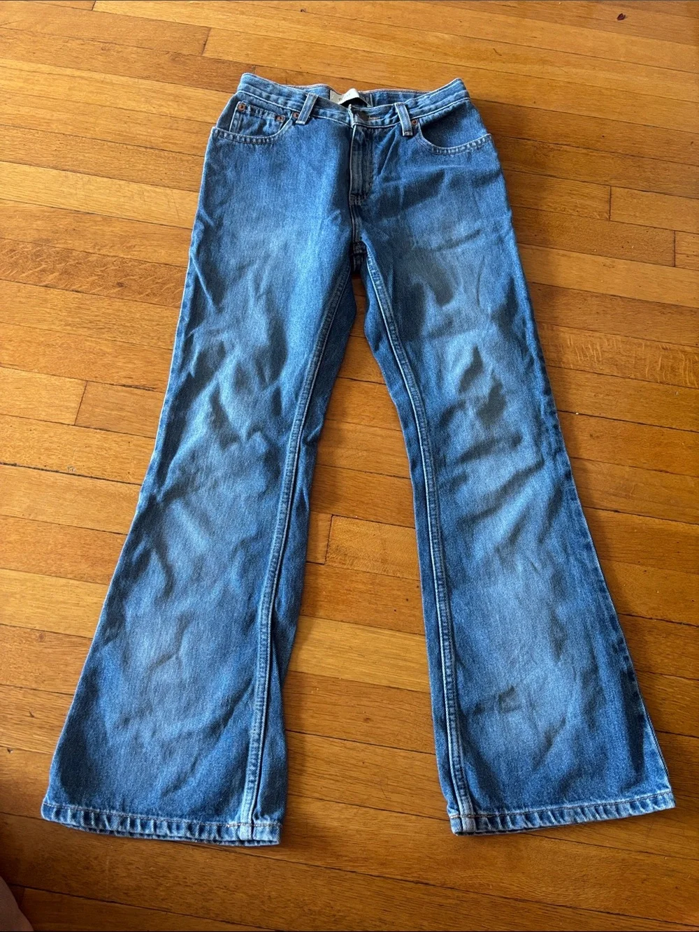GAP Girls Blue Flared Jeans